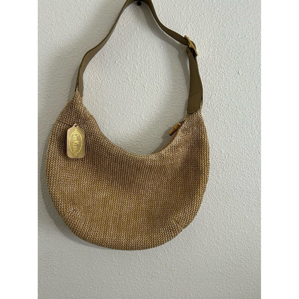 Cee Klein Tan Woven Women's Bag